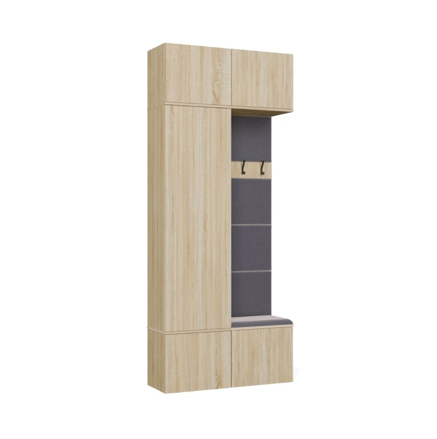 HAGA II 1SZ1W Wardrobe – Sonoma Oak