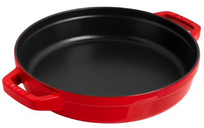Staub La Cocotte Round Cast iron Casserole baking dish -- SET OF 3 PIECES