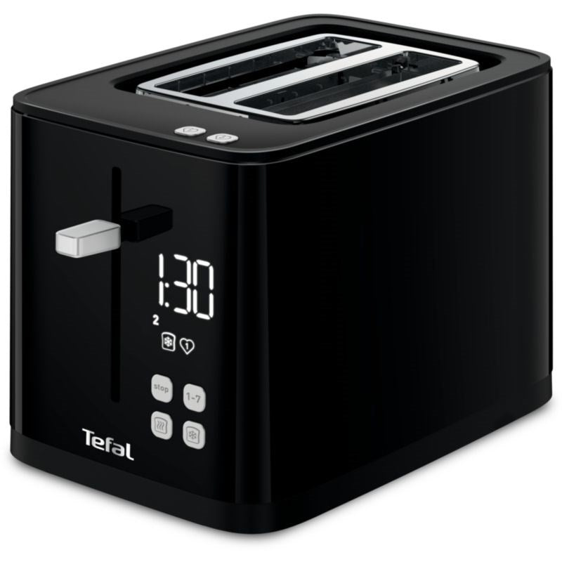 Tefal TT6408 Toaster 2 Slice Black 850 W