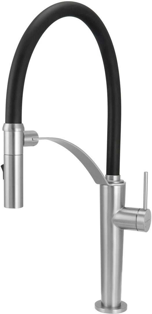 Kitchen faucet with flexible spout - 2 types of spray