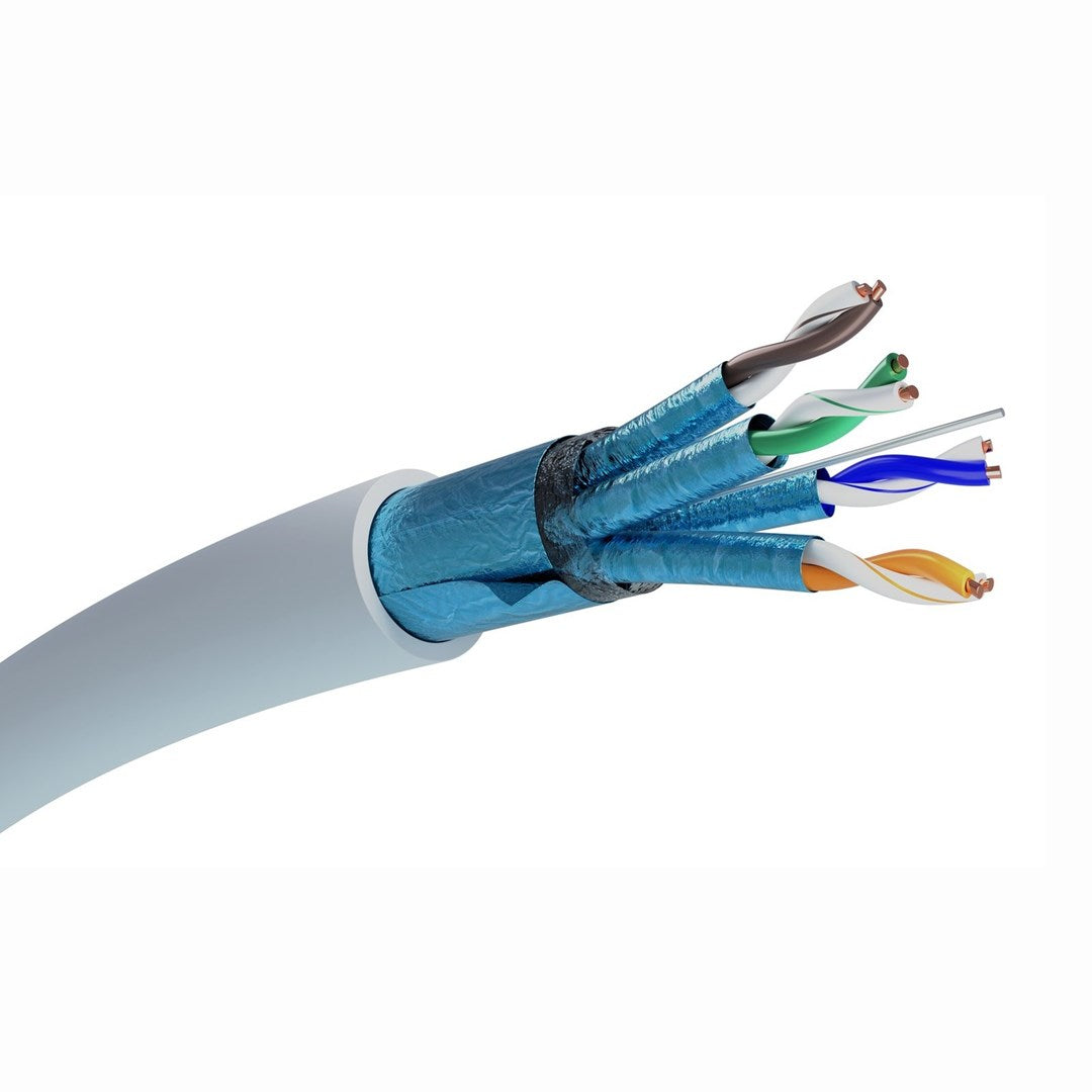 Extralink CAT6A FFTP (F/FTP) INDOOR TWISTED PAIR 50M networking cable