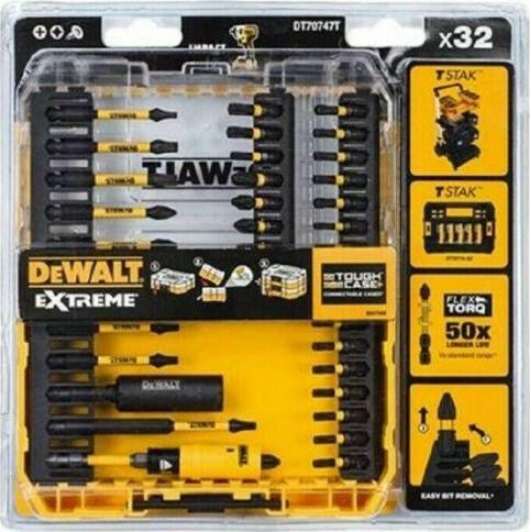 DeWalt Screwdriver Bit DT70747T-QZ 1820 g 57 mm x 410 mm x 195 mm Model DT70747T-QZ
