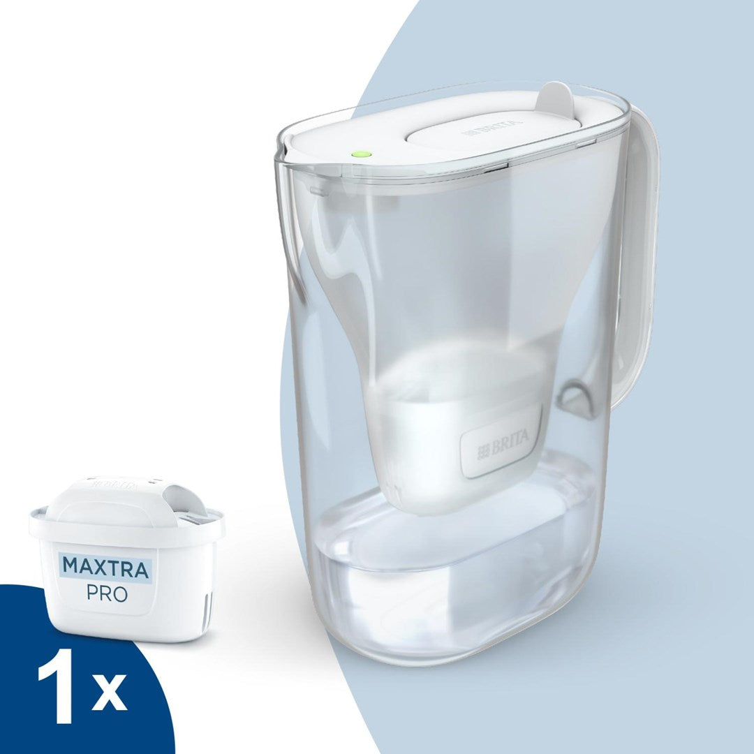 BRITA Style Essential+1 Maxtra Pro Water Filter Jug White