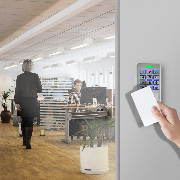 Qoltec OBERON Code Lock with Fingerprint RFID Reader