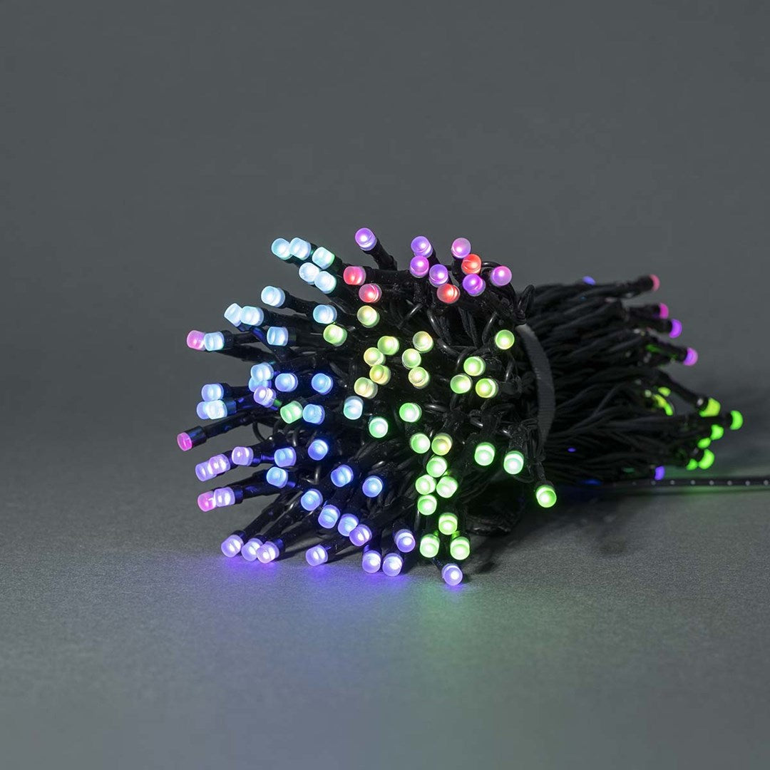 nedis Light Decoration Chain 168 Bulbs LED 5.35 W Black | WIFILX01C168