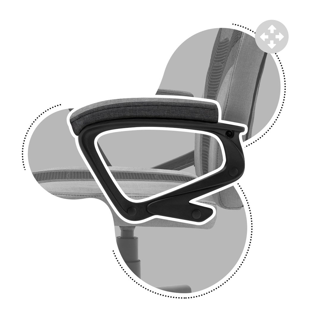 HUZARO HZ-Ranger 1.0 Gray Mesh Gaming Chair for Children