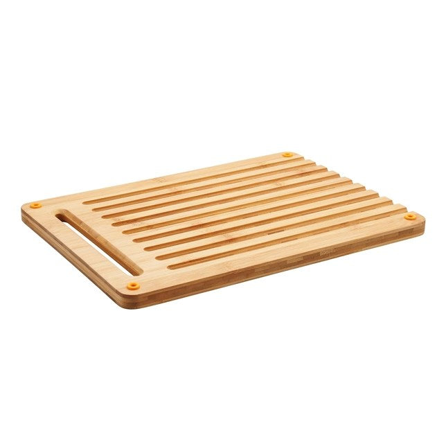 Fiskars 1057550 kitchen cutting board Rectangular Bamboo  Plastic Bamboo  Black