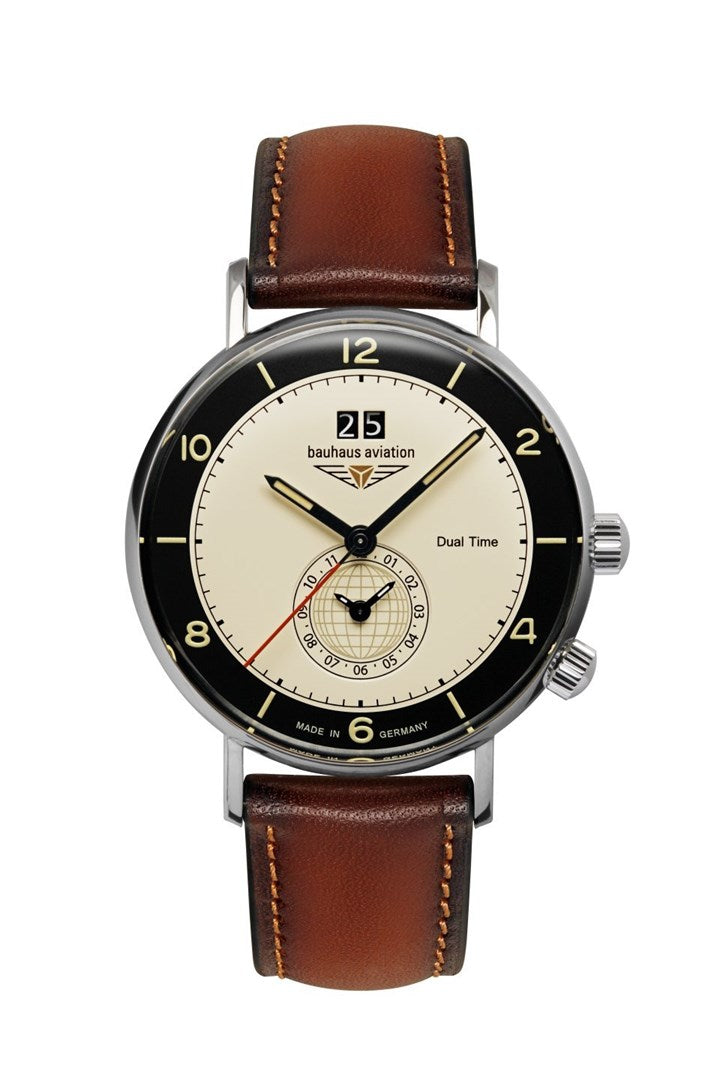 Bauhaus Aviation Vintage Pilot 41 mm Watch