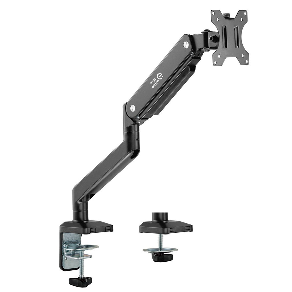 Ergo Office Universal Monitor Desk Mount Gas Spring 17 -35 15 kg VESA 75x75/ 100x100 ER-445