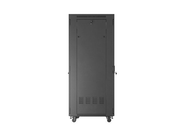 Lanberg Freestanding Rack Cabinet 37U Black FF01-8837-23BL - 800 kg Capacity, Active Cooling, Key Lock