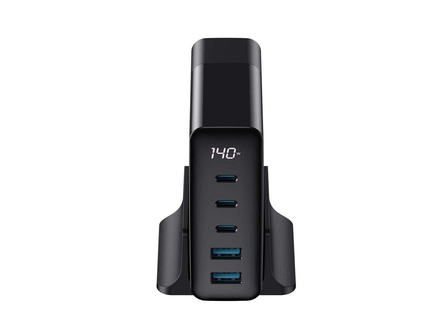 Havit UCLE004 EU - GaN five-port travel charger 140 W  black