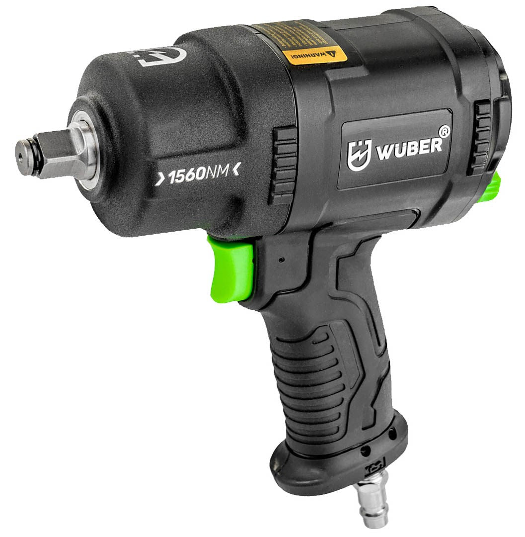 WUBER Pneumatic Impact Wrench 1560 Nm W33220 1/2" Tool 2280 g