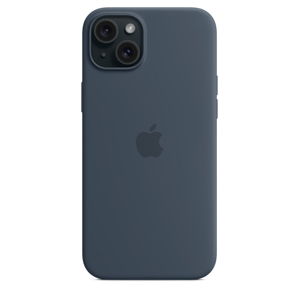 Apple Silicone Case Storm Blue with MagSafe for iPhone 15 Plus - MT123ZM/A