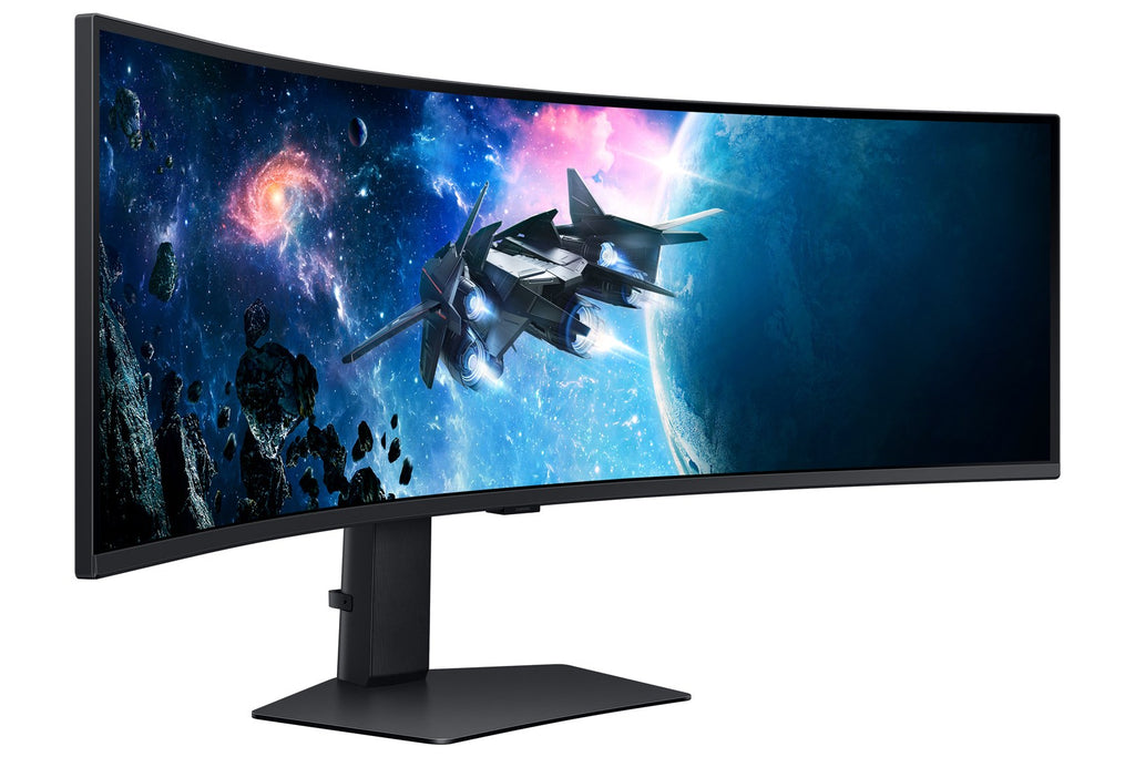 Samsung G95C computer monitor 124.5 cm (49 ) 5120 x 1440 pixels Dual QHD LED Black
