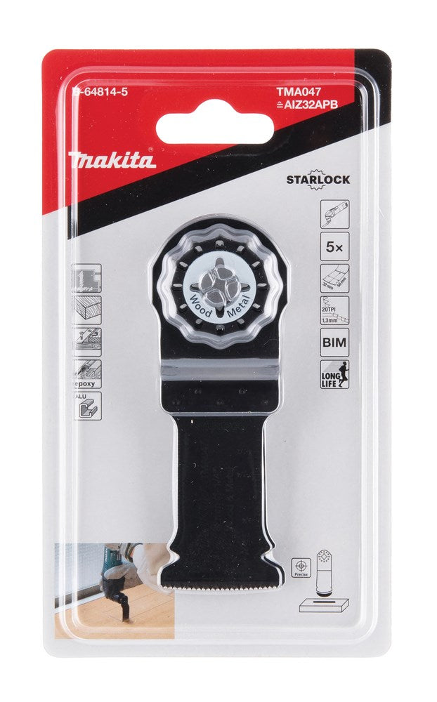 Makita B-64814-5 - Bimetal Jigsaw Blade Set - 5 Pieces