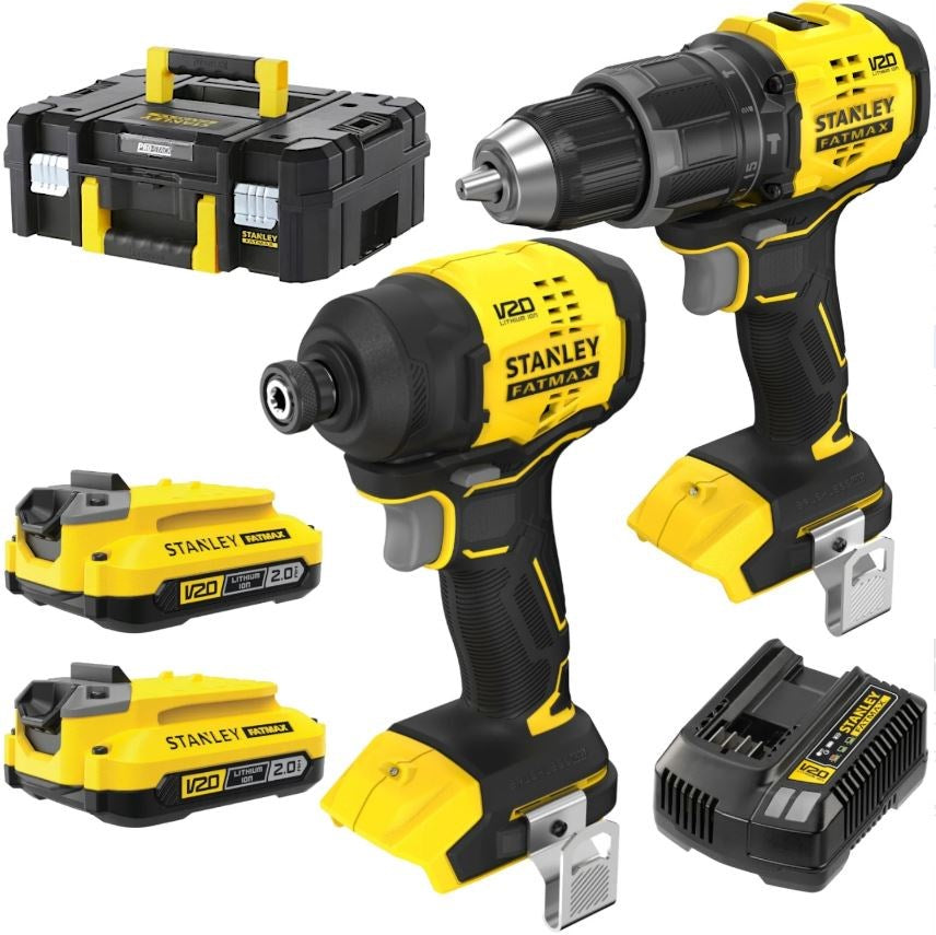 STANLEY V20 Tool Set 2x2.0Ah PRO-STACK SFMCK201D2T-QW