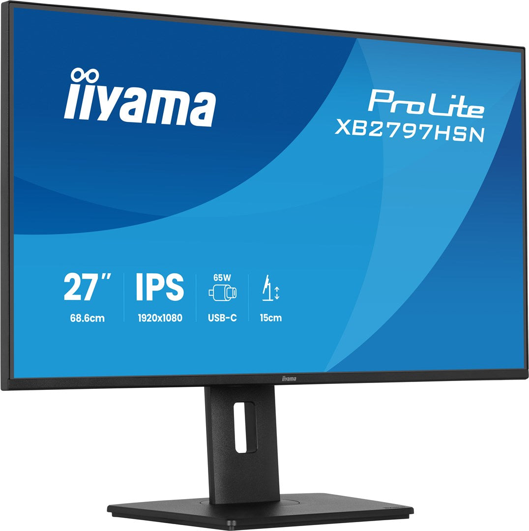 IIYAMA ProLite XB2797HSN-B1 27-inch Full HD LCD Monitor - 1920 x 1080 Resolution