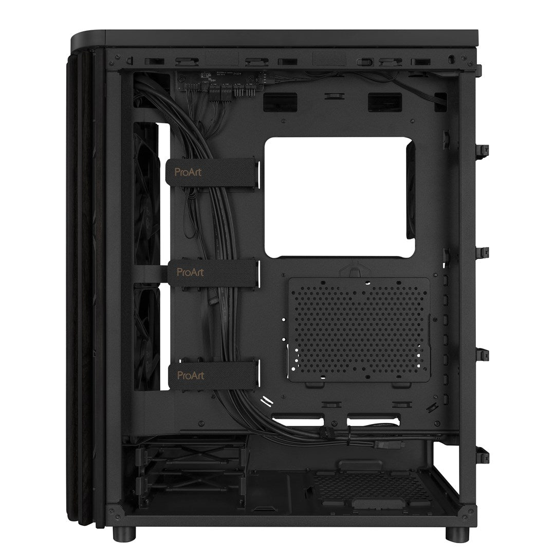 ASUS ProArt PA401 Wood Edition Mesh Panel Black - PC Case