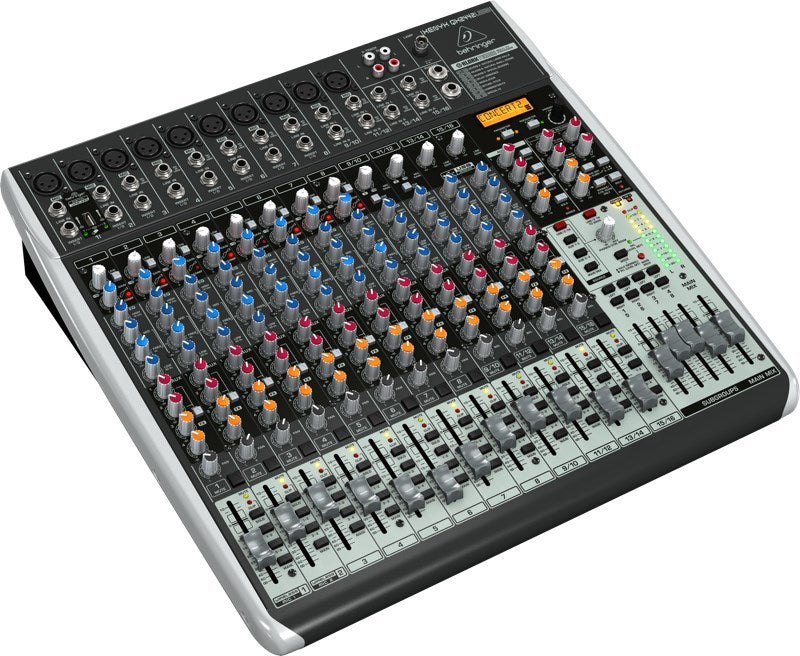 Premium 24-Channel Mixer with 10 XENYX Mic Preamps and Studio-Grade Compressors 24-Kanal-4/2-Bus-Mixer