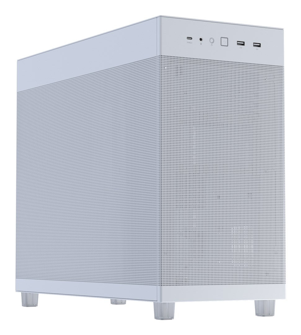ASUS Prime AP303 Mesh ATX Midi-Tower Gaming Case - White (90DC00V3-B39000)