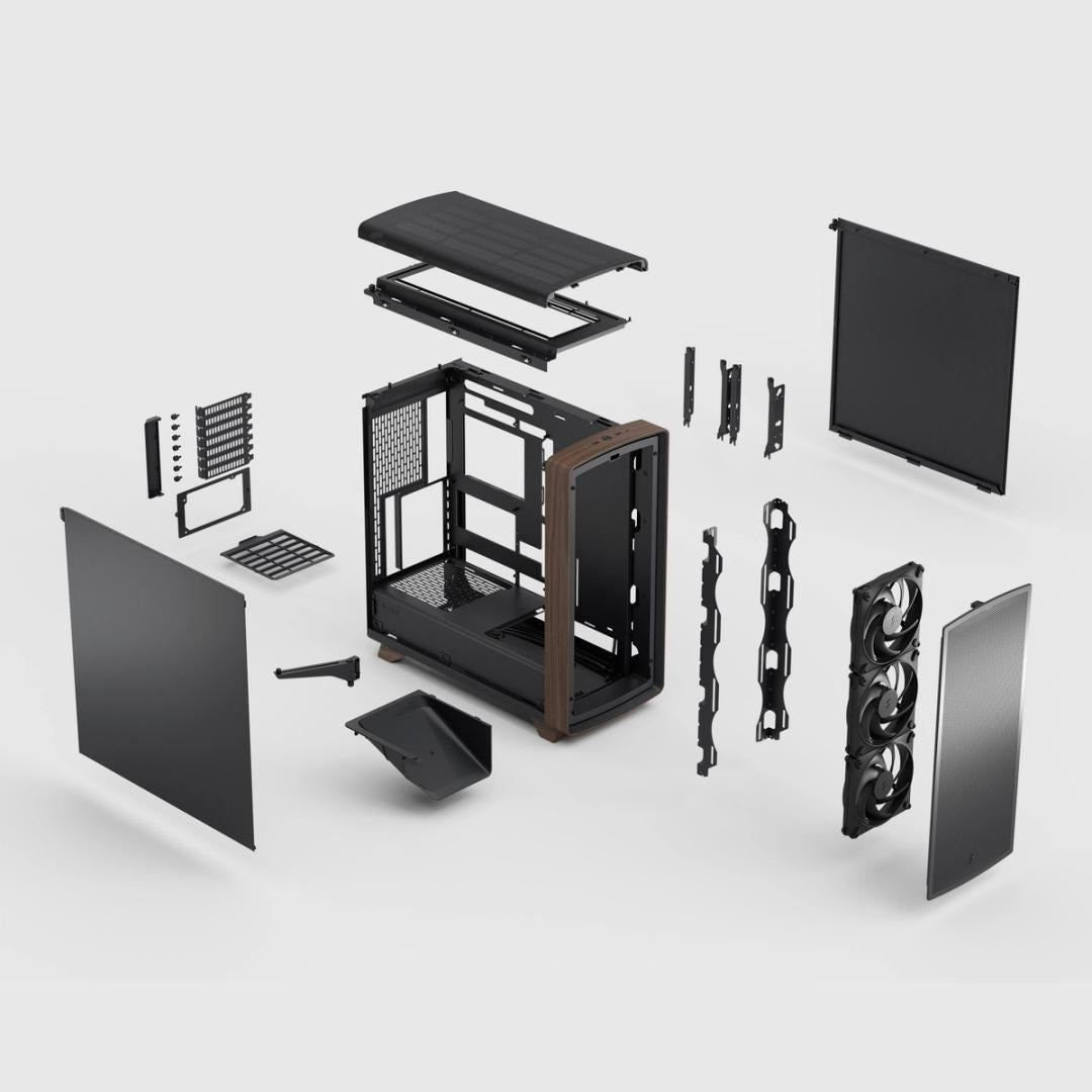 Fractal Design Summit Black Solid Midi Tower
