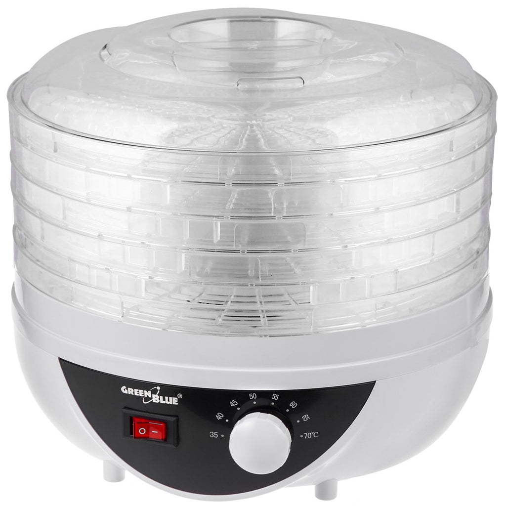 GreenBlue mushroom  vegetable and fruit dryer  250W power  very quiet  5 sieves  GB195