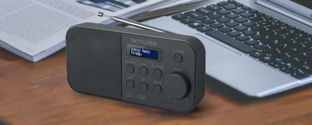 Muse M-109 DB radio Portable Black
