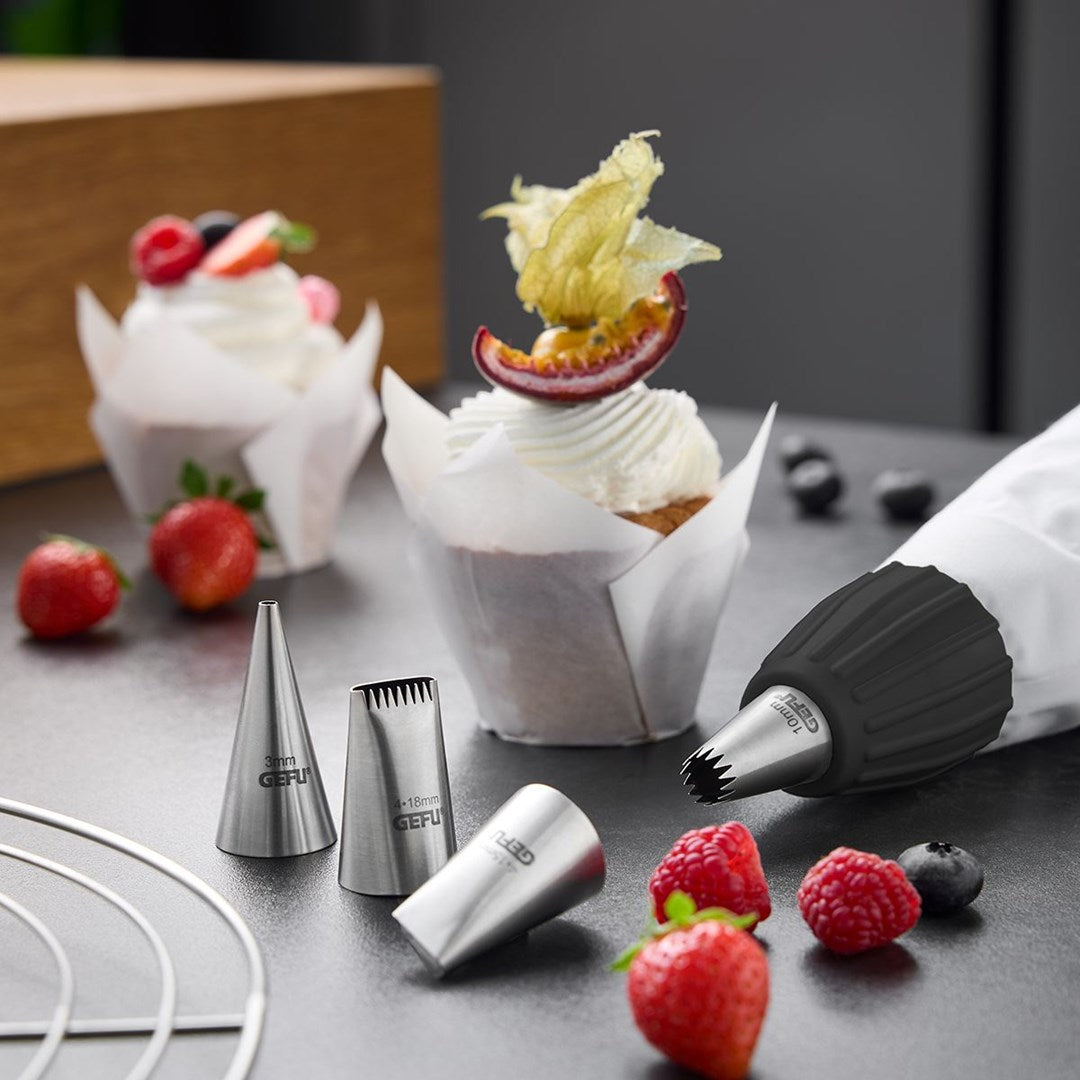 GEFU 13761 pastry/cake decorating tool set Stainless steel