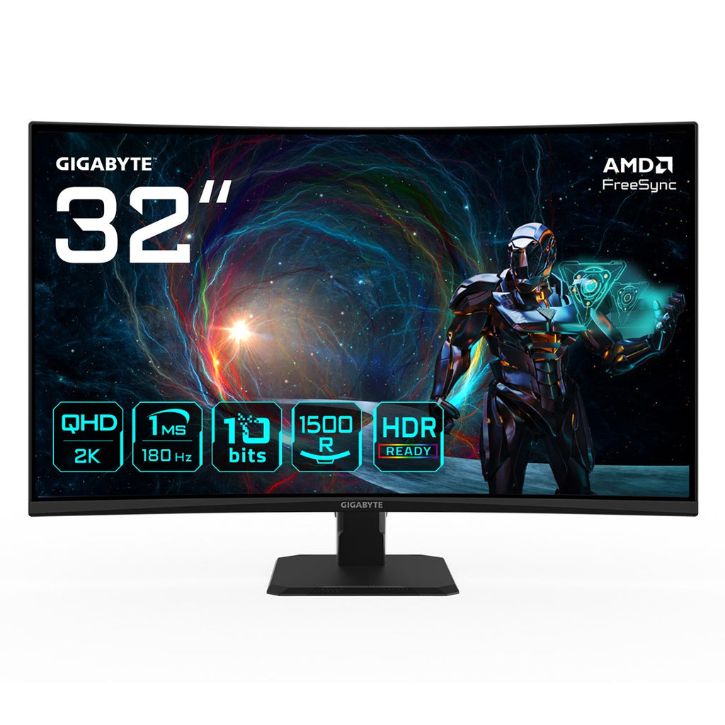 GIGABYTE GS32QCA Monitor 31.5" FHD 180Hz
