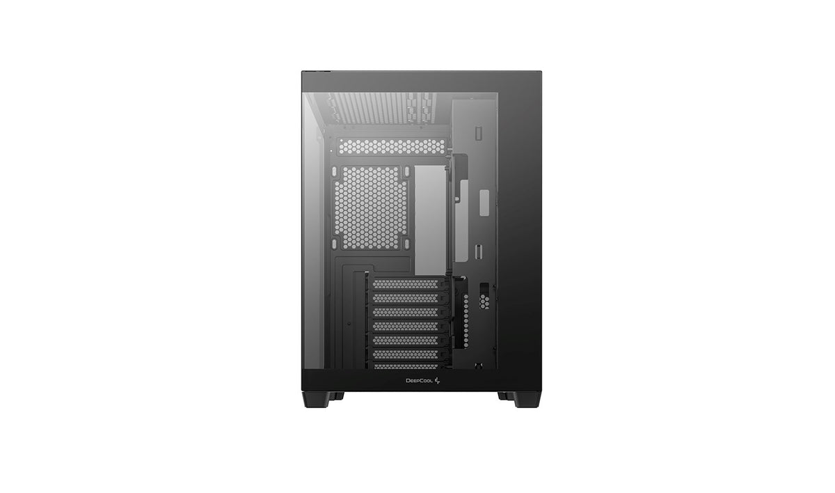 DeepCool CG530 Case Black - Dual Chamber Design - Tempered Glass - ATX - CG530