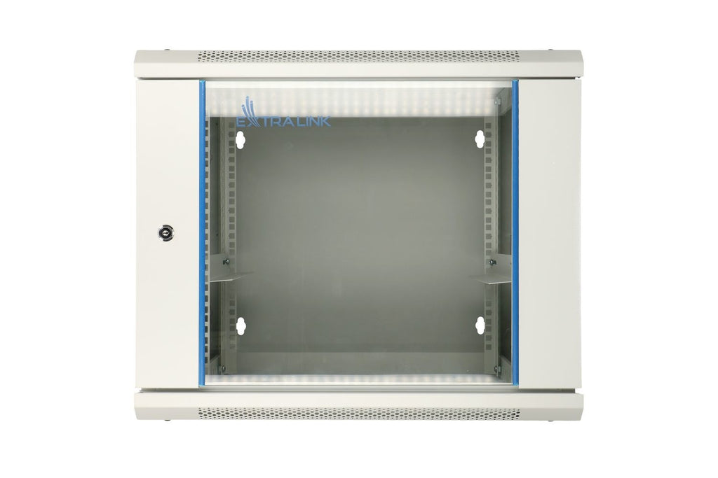 Extralink Rackmount Cabinet 9U 600x600 Gray Wall-Mounted AZH
