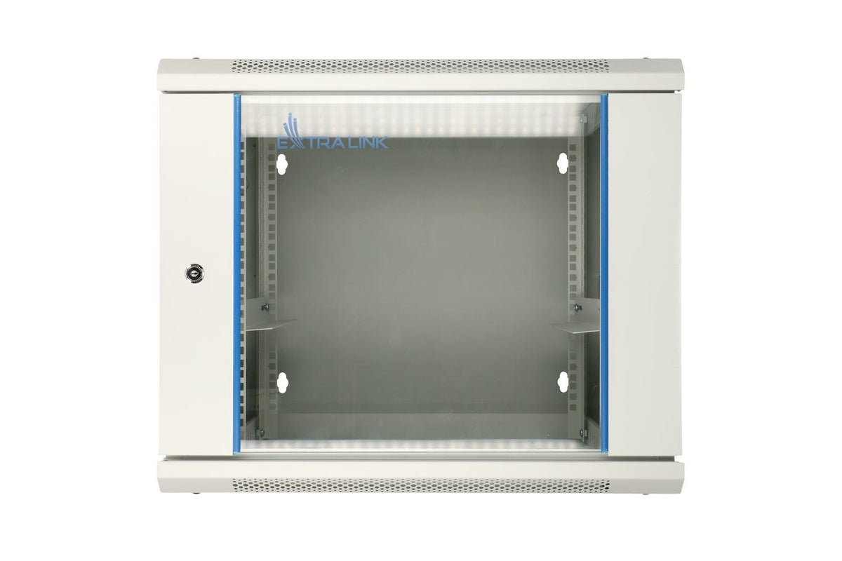 Extralink Rackmount Cabinet 9U 600x600 Gray Wall-Mounted AZH