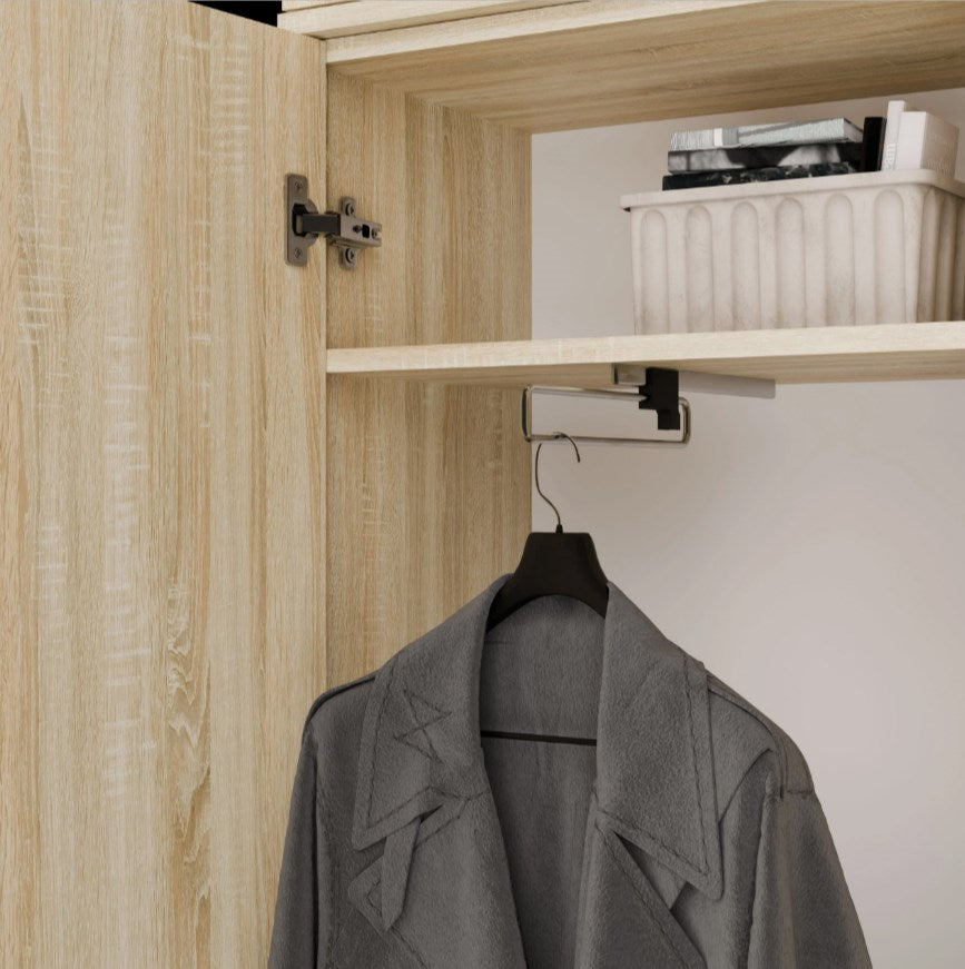 HAGA IV 3SZ1W Wardrobe – Sonoma Oak