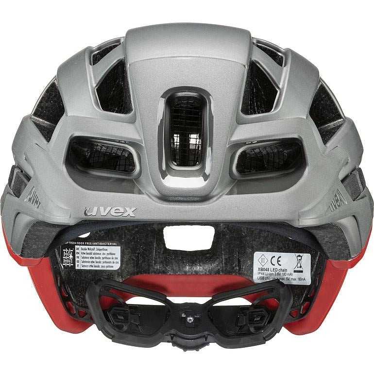 uvex Helmet finale light 2.0 Grey, Red | Model: 41/0/043/02