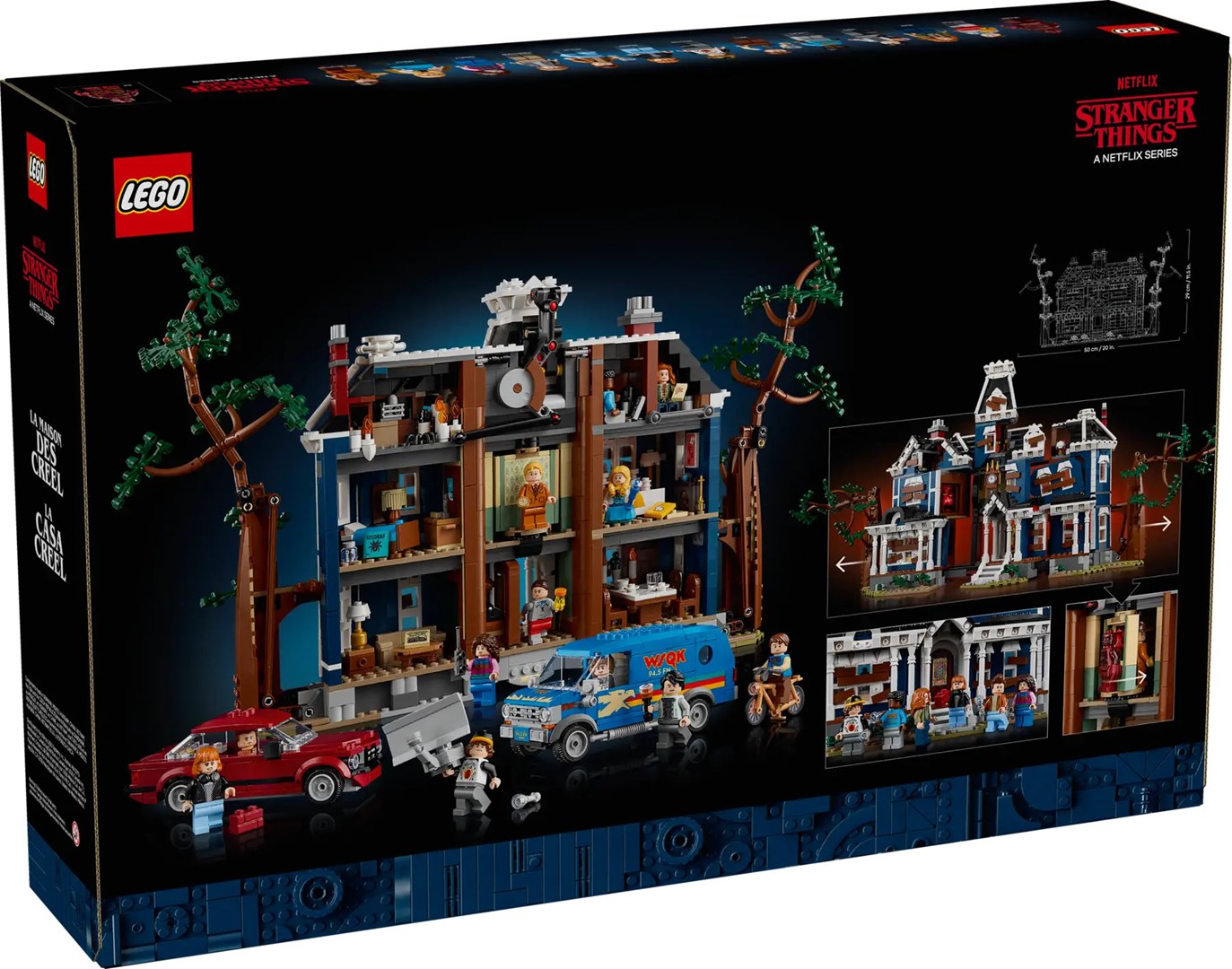 LEGO ICONS 11370 Stranger Things: The Creel House Building Kit
