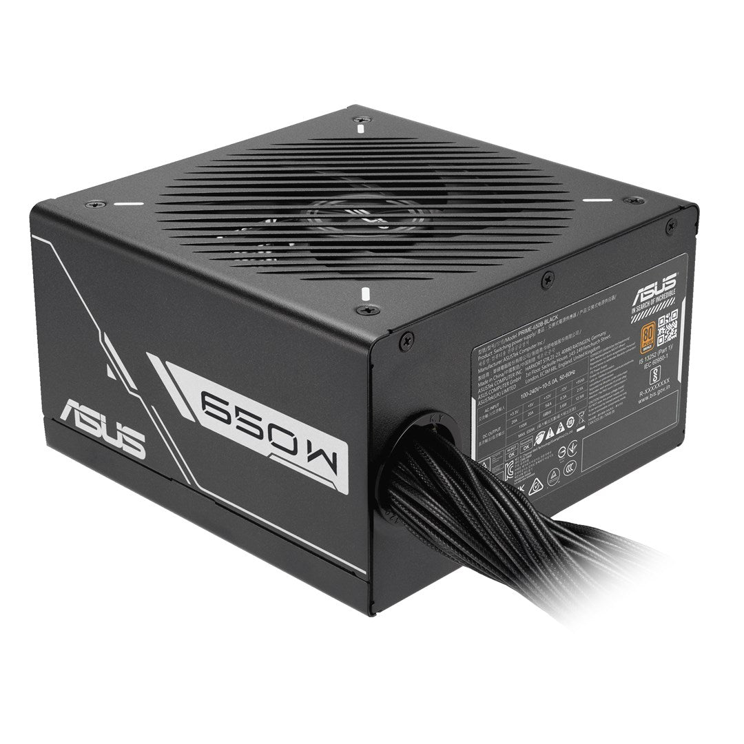 ASUS Prime -650B-BLACK power supply unit 650 W 20+4 pin ATX ATX
