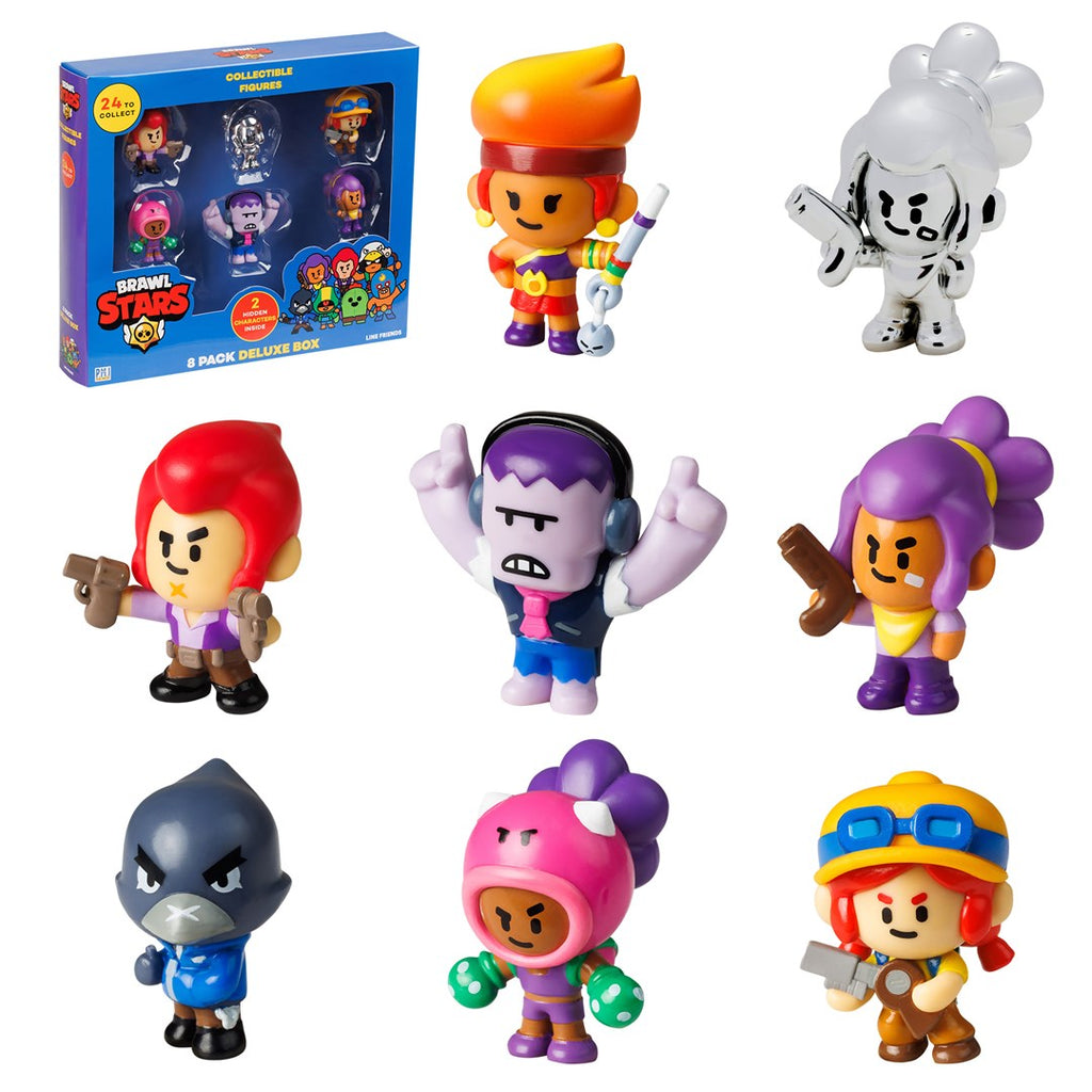 BRAWL STARS S1 Figures - 8 Pack Deluxe Box Ver. C