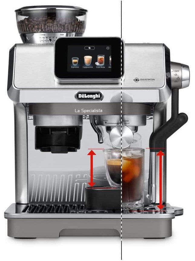 DeLonghi Semi-Automatic Espresso Machine 1450 W 1.7 L Built-in Grinder EC9455.M