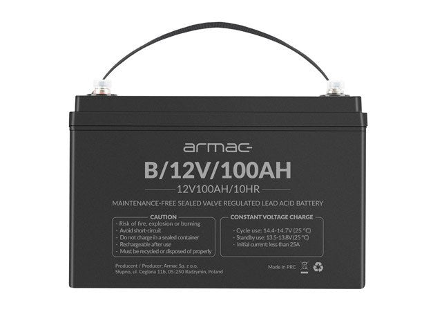 Armac Universal Gel Battery 12V 100Ah | B/12V/100AH