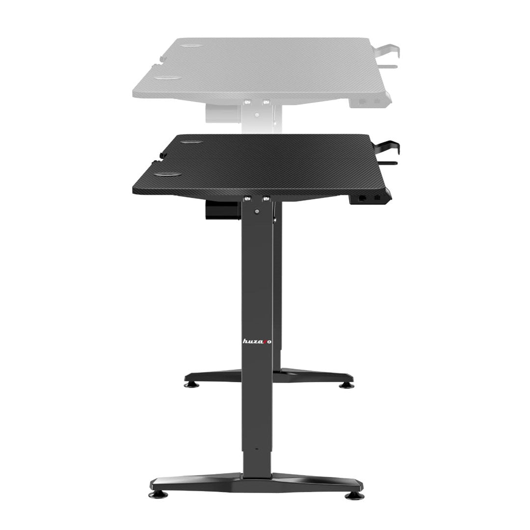 Huzaro Hero 8.5 Gaming Desk Black - Stylish Design