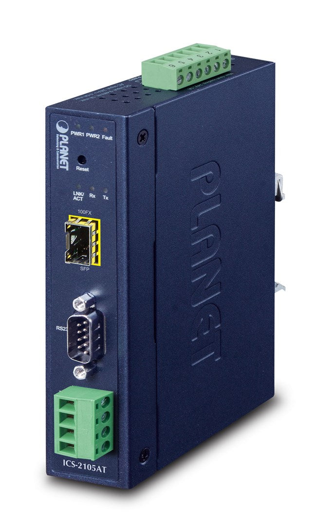 PLANET IP30 Industrial 1-Port serial server