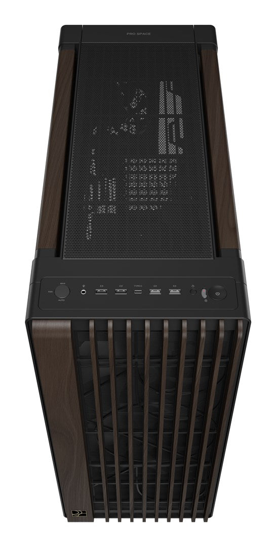 ASUS ProArt PA602 Walnut Wood TG PC Case 90DC00J0-B09030
