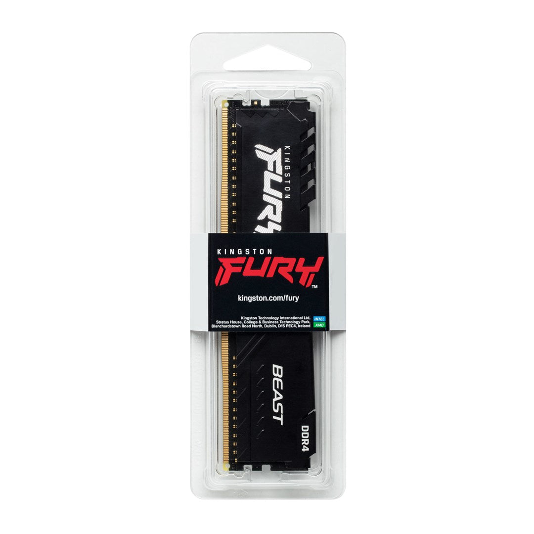 Kingston Technology FURY Beast 16GB DDR4 3200MHz RAM Module (KF432C16BB1/16)
