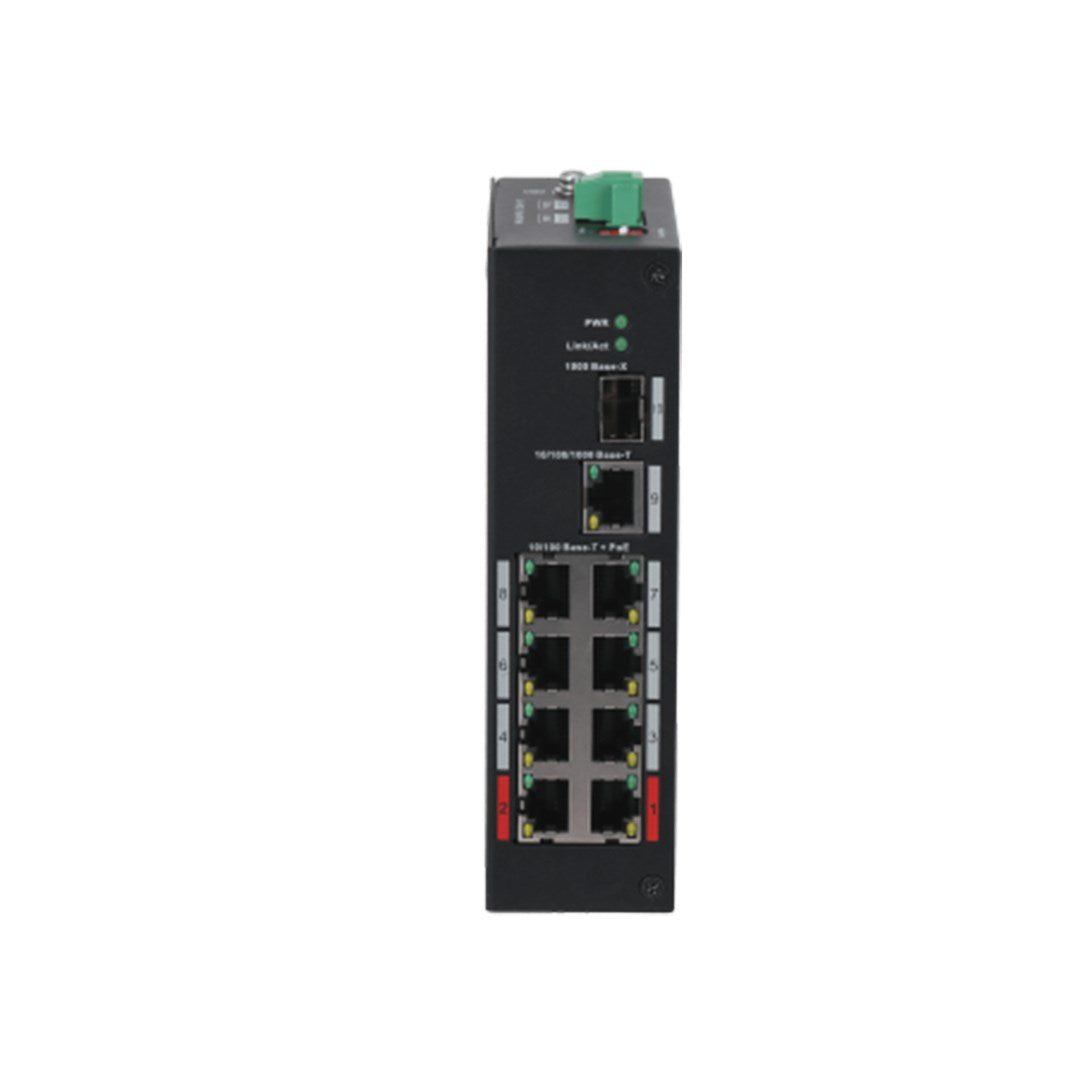 Dahua Switch PFS3110-8ET-96-V2 with 8x10/100 Mbps Ports