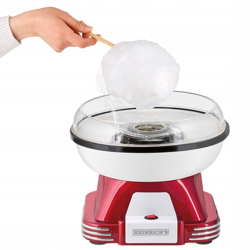 HEINRICH'S HZW 8322 Cotton candy machine White  Red