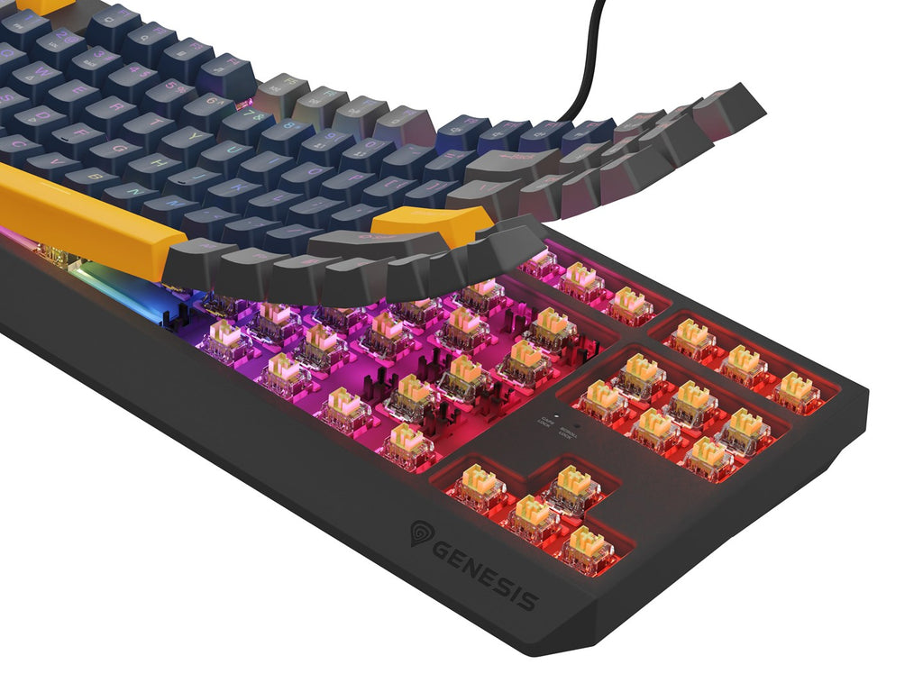 GENESIS Thor 230 TKL Keyboard Outemu Panda RGB Backlight NKG-2163