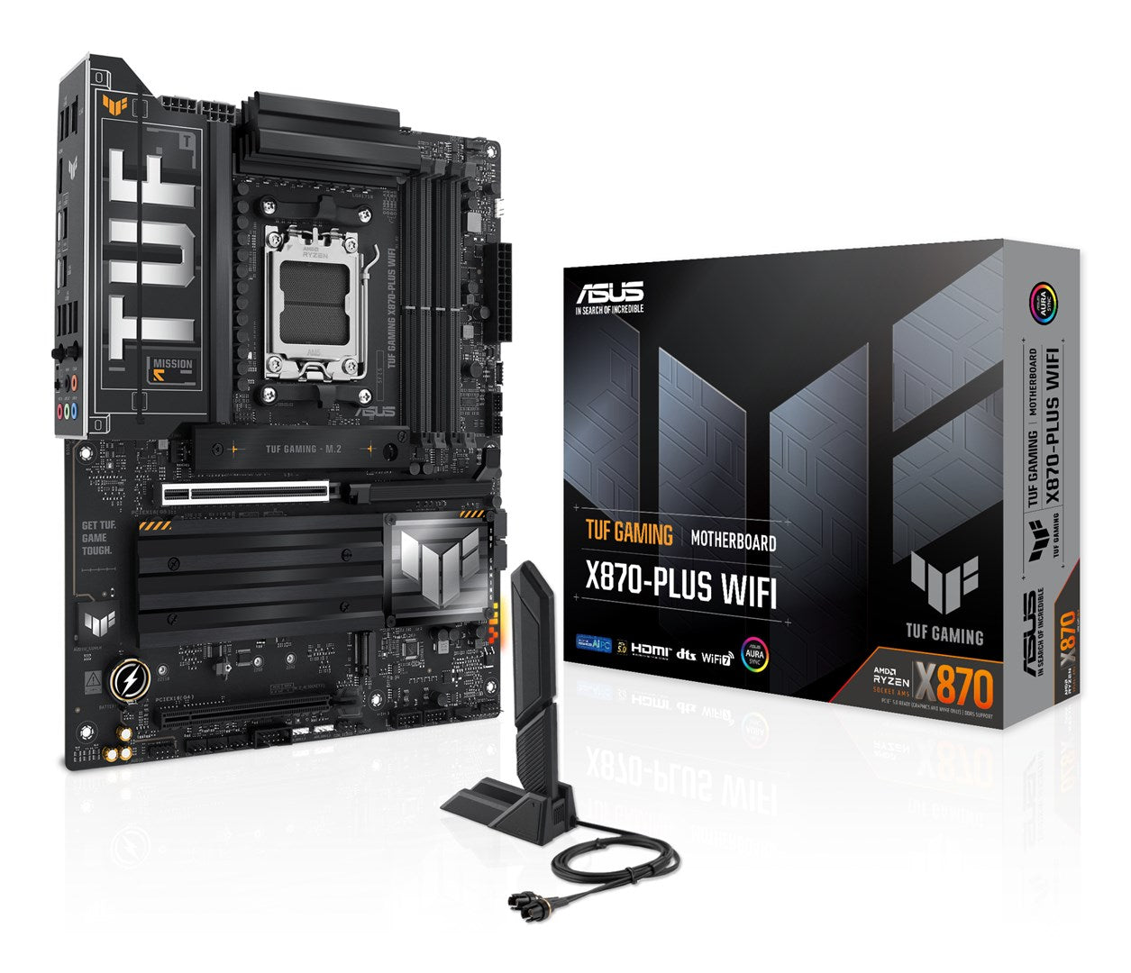 ASUS TUF GAMING X870-PLUS WIFI AMD X870AM5 ATX Motherboard