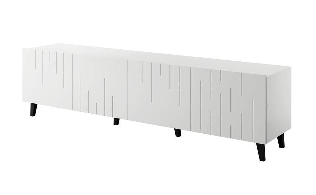 BARI RTV Cabinet 200x42x52 White Matt