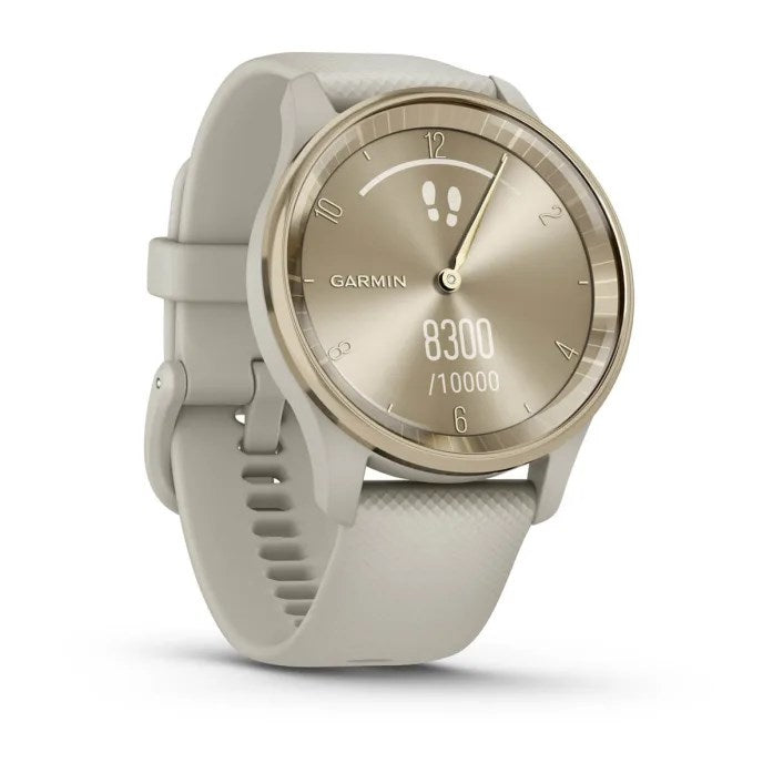 Garmin vívomove Trend - 40 mm - French Gray - Smartwatch with Band - Silicone - Wrist Size: 125-190 mm - Bluetooth, ANT+