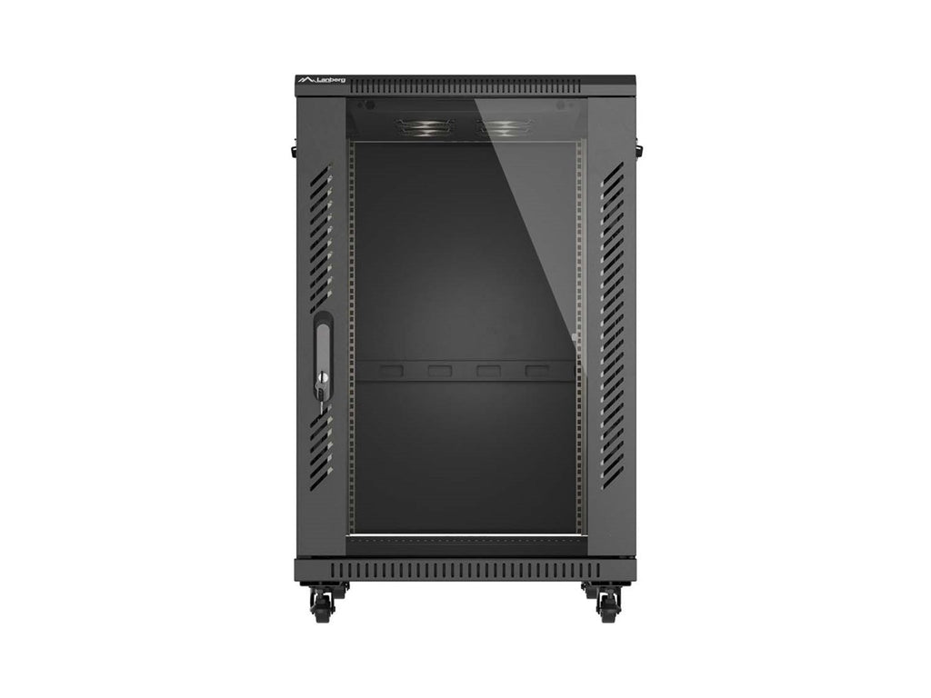 Lanberg Floor Standing Rack Cabinet 18U 800 kg Black FF01-6818-12B
